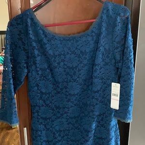 Laundry Blue Lace Dress size 6